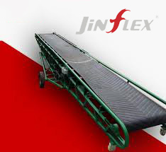 What is the function of bucket elevator conveyor belt?