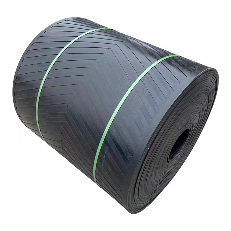 Pioneer of efficient transportation: V-patterned conveyor belt